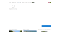 Desktop Screenshot of hotel-perla.net
